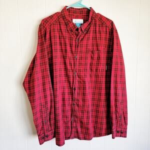 Columbia Men's Plaid Button Down Shirt